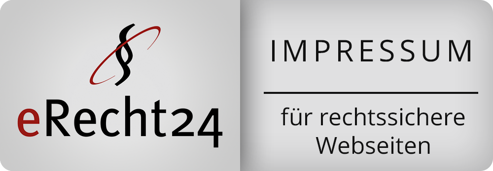 eRecht24 - Siegel Impressum