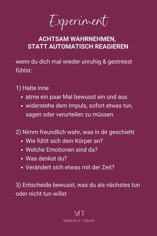 achtsamkeitsübung bei streit an weihnachten