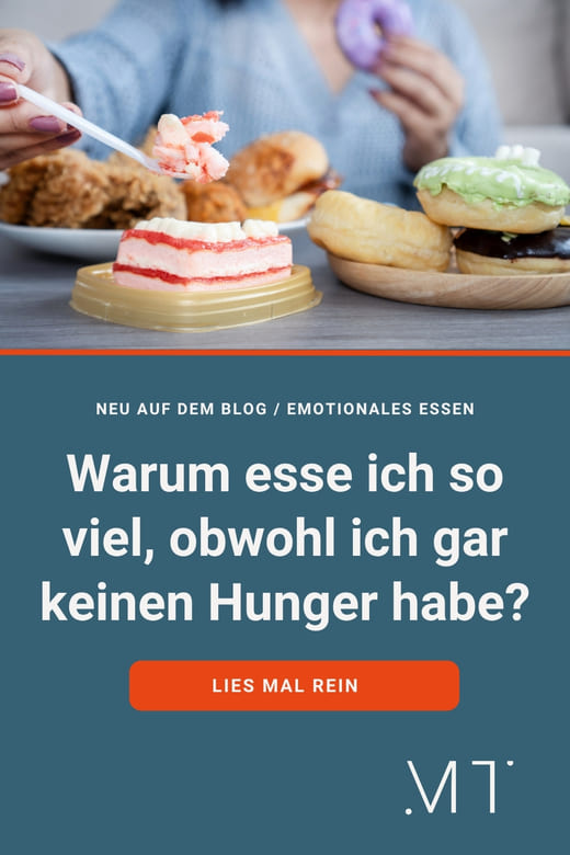 ich kann nicht aufhören zu essen