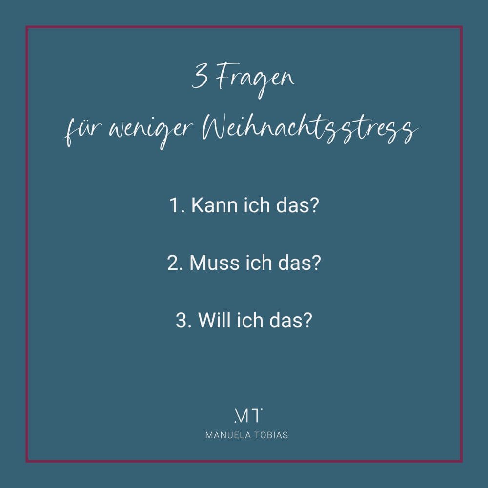 stressfreie weihnachten
