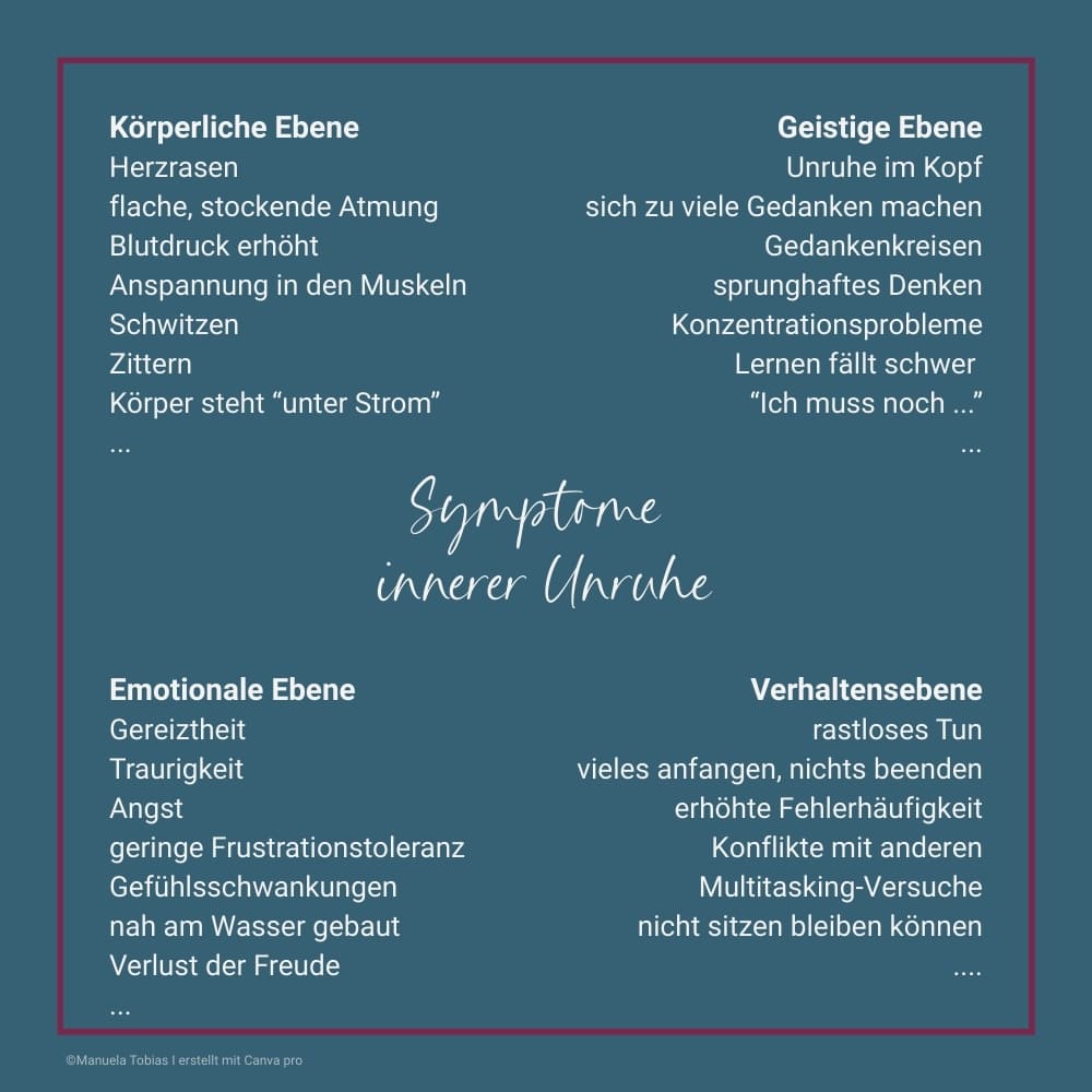 wie fühlt sich innere Unruhe an